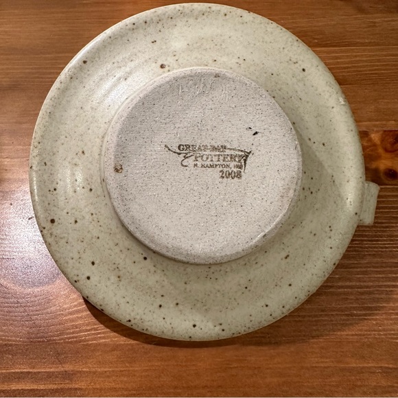 Great Bay Pottery One Finger Taper Candle Holder - Picture 3 of 4